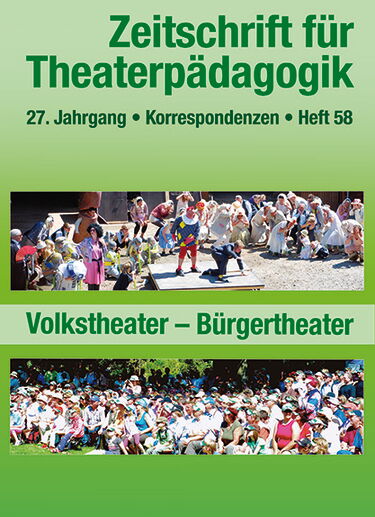 Heft 58: Volkstheater - Bürgertheater